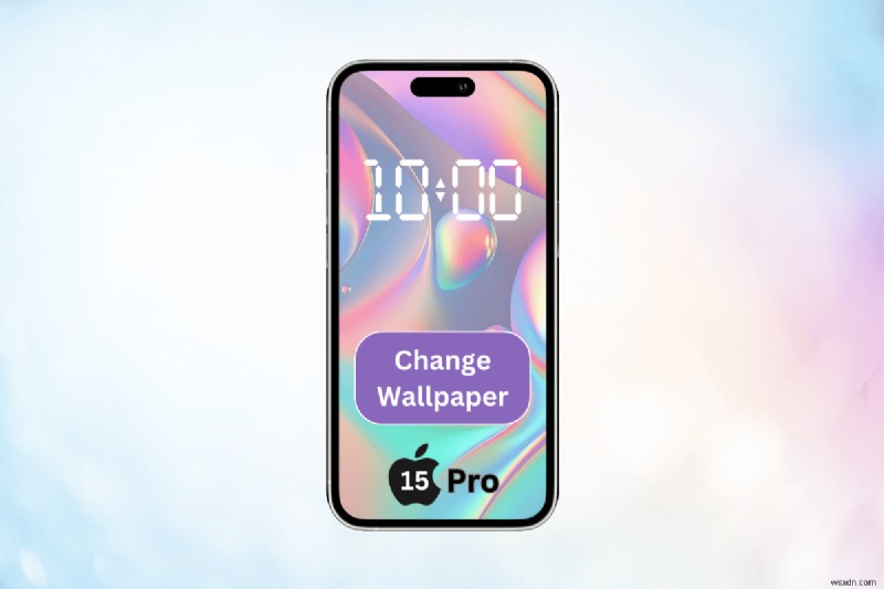 Hướng dẫn từng bước:Thay đổi hình nền màn hình khóa iPhone 15 của bạn