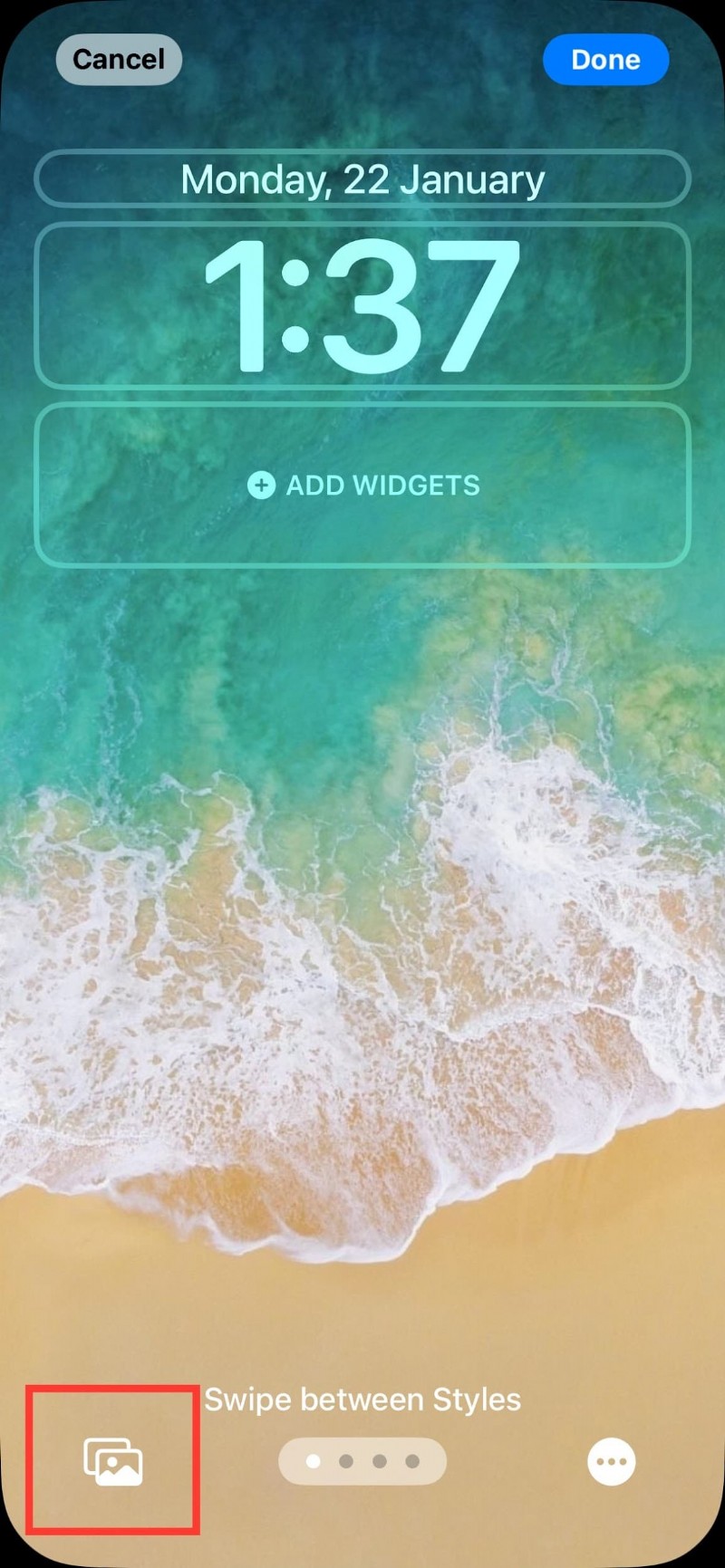 Hướng dẫn từng bước:Thay đổi hình nền màn hình khóa iPhone 15 của bạn