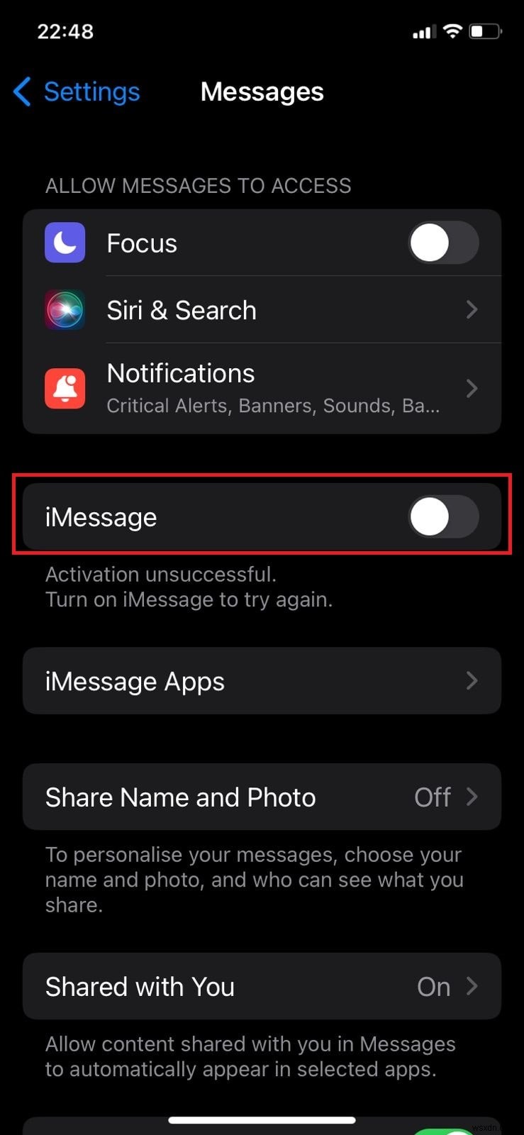 Vô hiệu hóa iMessage cho một liên hệ:Hướng dẫn đơn giản 