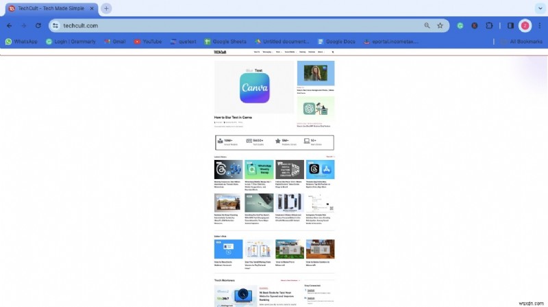 Chụp toàn bộ ảnh chụp màn hình trang web trên máy Mac – Hai phương pháp dễ dàng