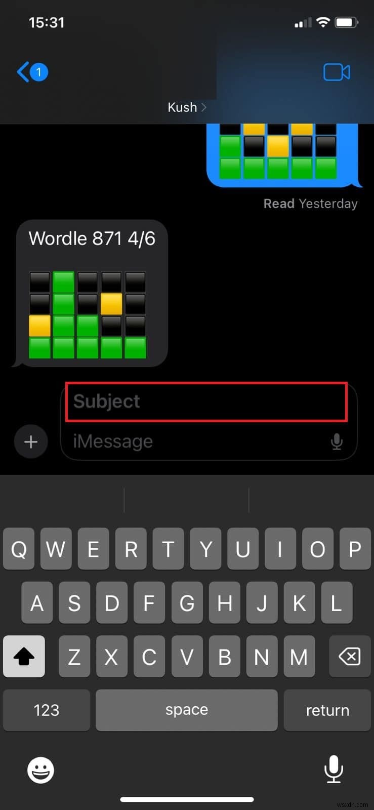 Hướng dẫn từng bước:In đậm văn bản của bạn trong iMessage trên iPhone 