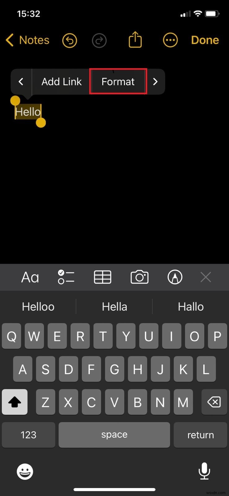 Hướng dẫn từng bước:In đậm văn bản của bạn trong iMessage trên iPhone 