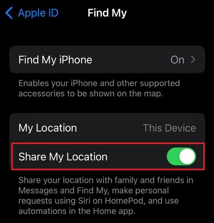 Vị trí trực tiếp trong Tìm iPhone của tôi:Nó có cho biết điện thoại đang được sử dụng không? 