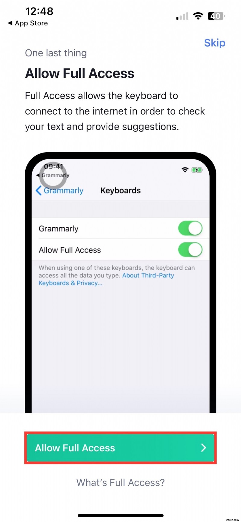 Cách cài đặt Grammarly trên iPhone và iPad:Hướng dẫn từng bước nhanh