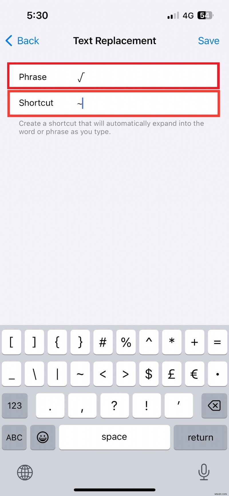 Chèn biểu tượng căn bậc hai trên bàn phím iPhone của bạn:Hướng dẫn từng bước 