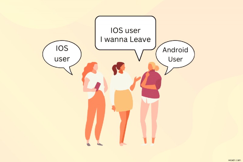 Hướng dẫn từng bước:Thoát khỏi Trò chuyện nhóm trên iPhone với người dùng Android 