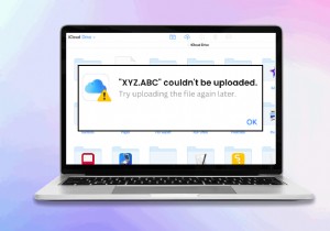 Giải quyết lỗi  Thử tải lại tệp sau  trong iCloud 