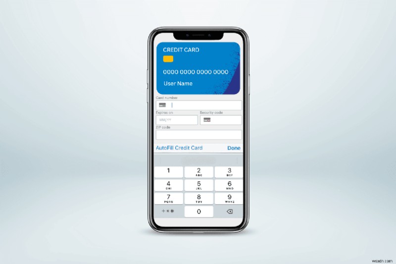 Lưu trữ an toàn thẻ tín dụng của bạn trên iPhone:Hướng dẫn từng bước