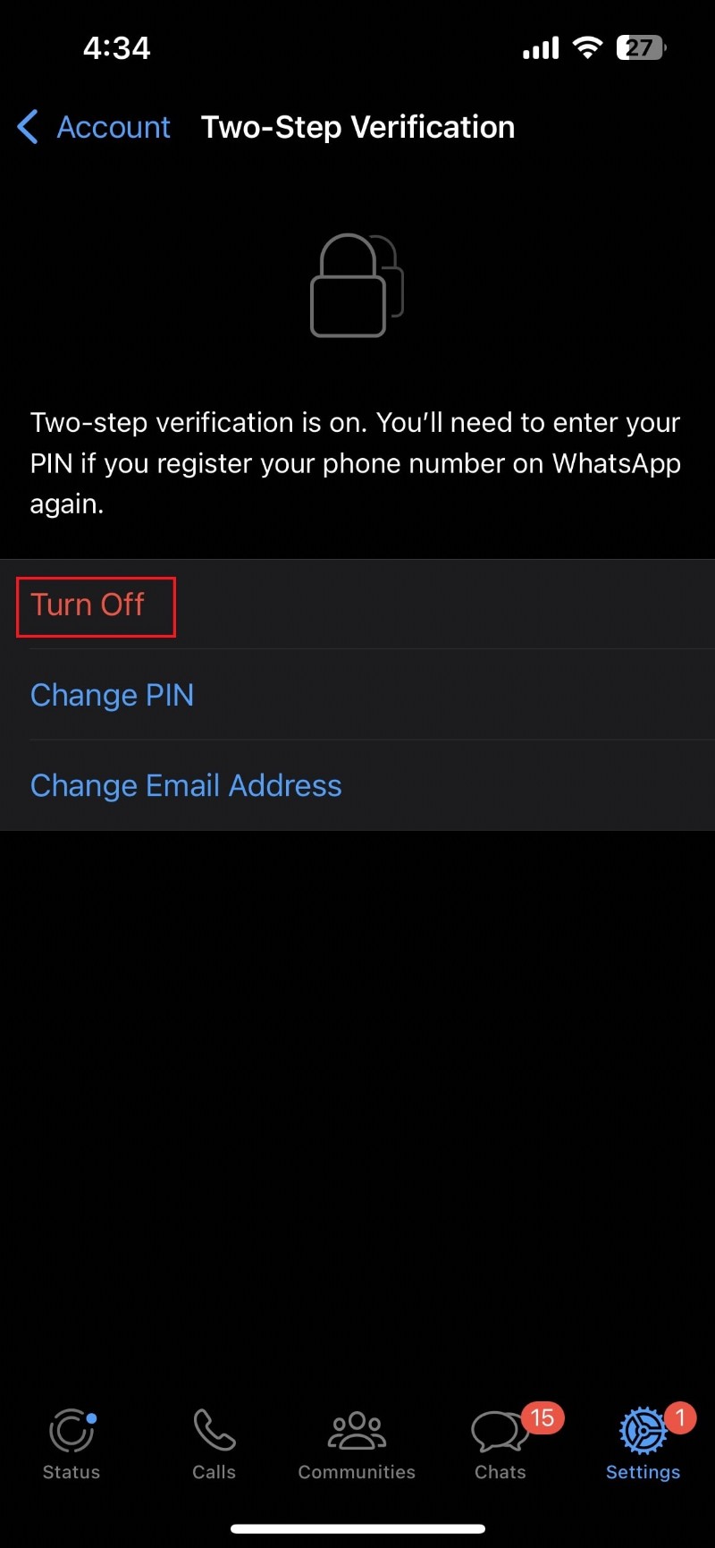 Bảo mật WhatsApp của bạn:Thay đổi mật khẩu từng bước trên iPhone 