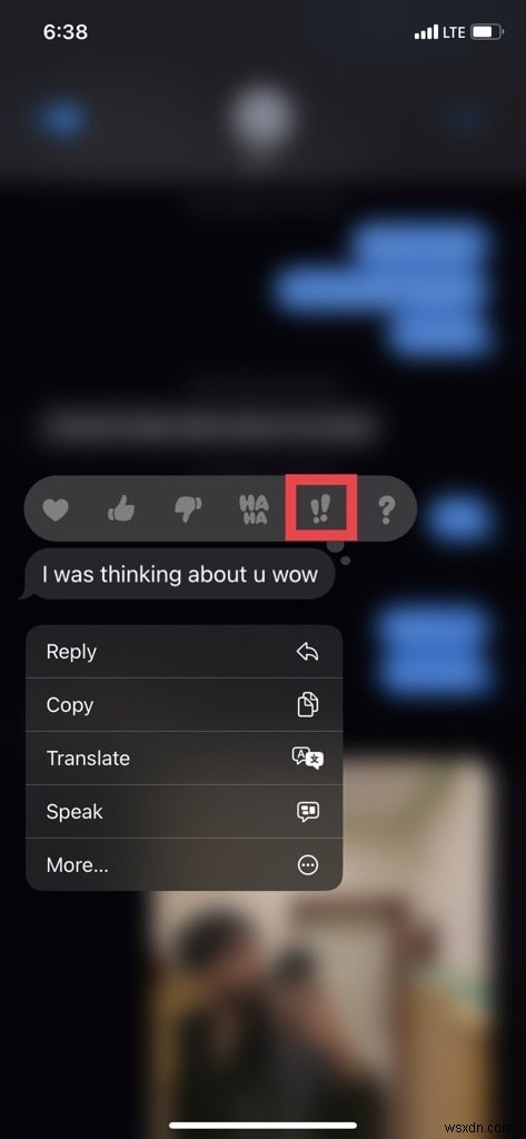 Tìm hiểu tính năng  Nhấn mạnh  của iMessage 