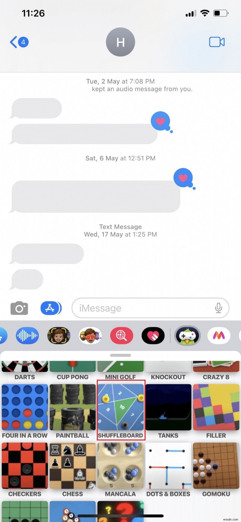Chơi Shuffleboard trên iMessage:Hướng dẫn từng bước để giành chiến thắng ngay lập tức 