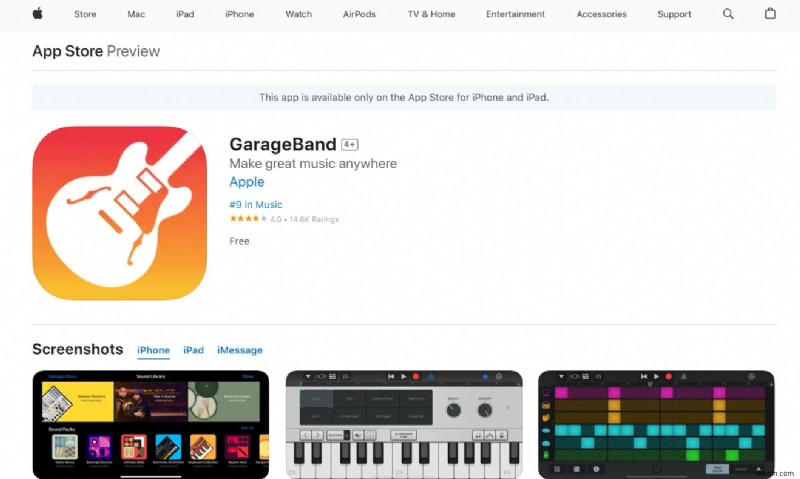 GarageBand có miễn phí trên iPhone không? Tìm hiểu ngay