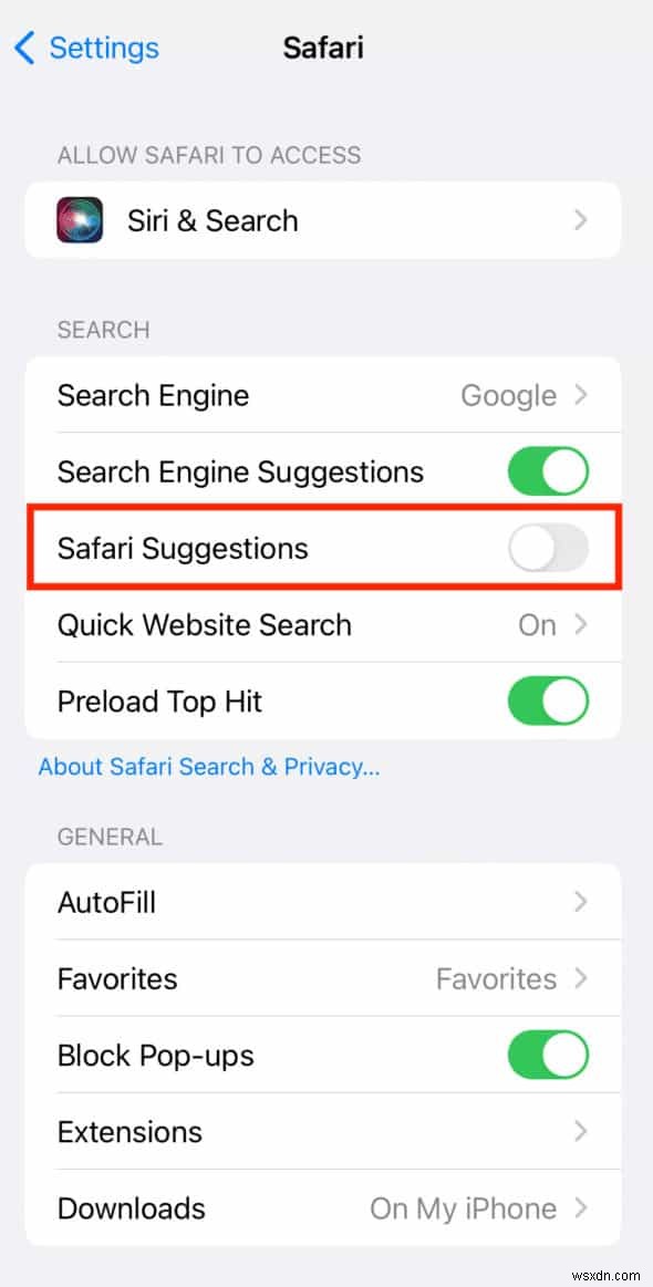 Cách ẩn các lượt truy cập hàng đầu của Safari trên iPhone của bạn sau vài phút