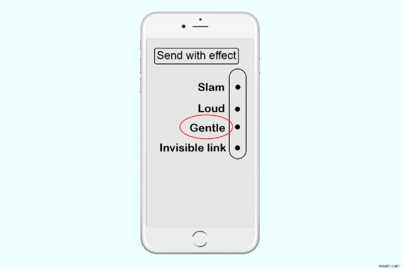 Cách sử dụng hiệu ứng nhẹ nhàng trên iPhone để nhắn tin được cá nhân hóa