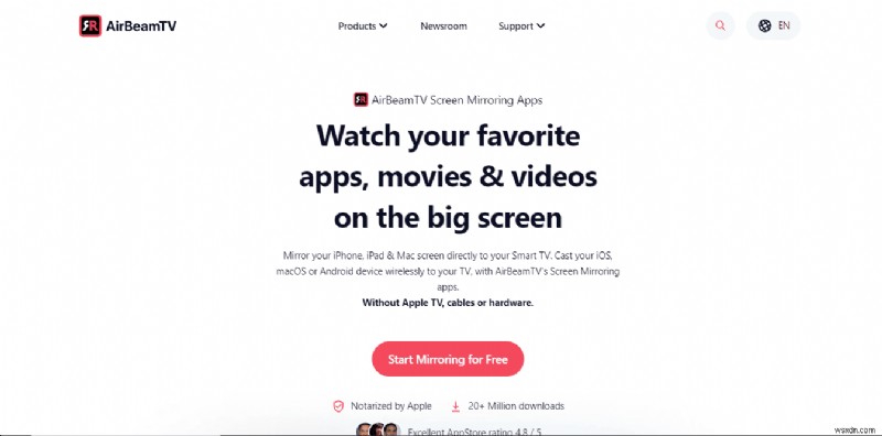 11 ứng dụng AirPlay hàng đầu để truyền Firestick‑to‑Mac liền mạch 
