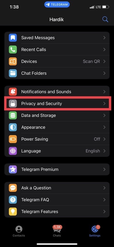 Xóa tài khoản Telegram của bạn trên iPhone:Hướng dẫn từng bước