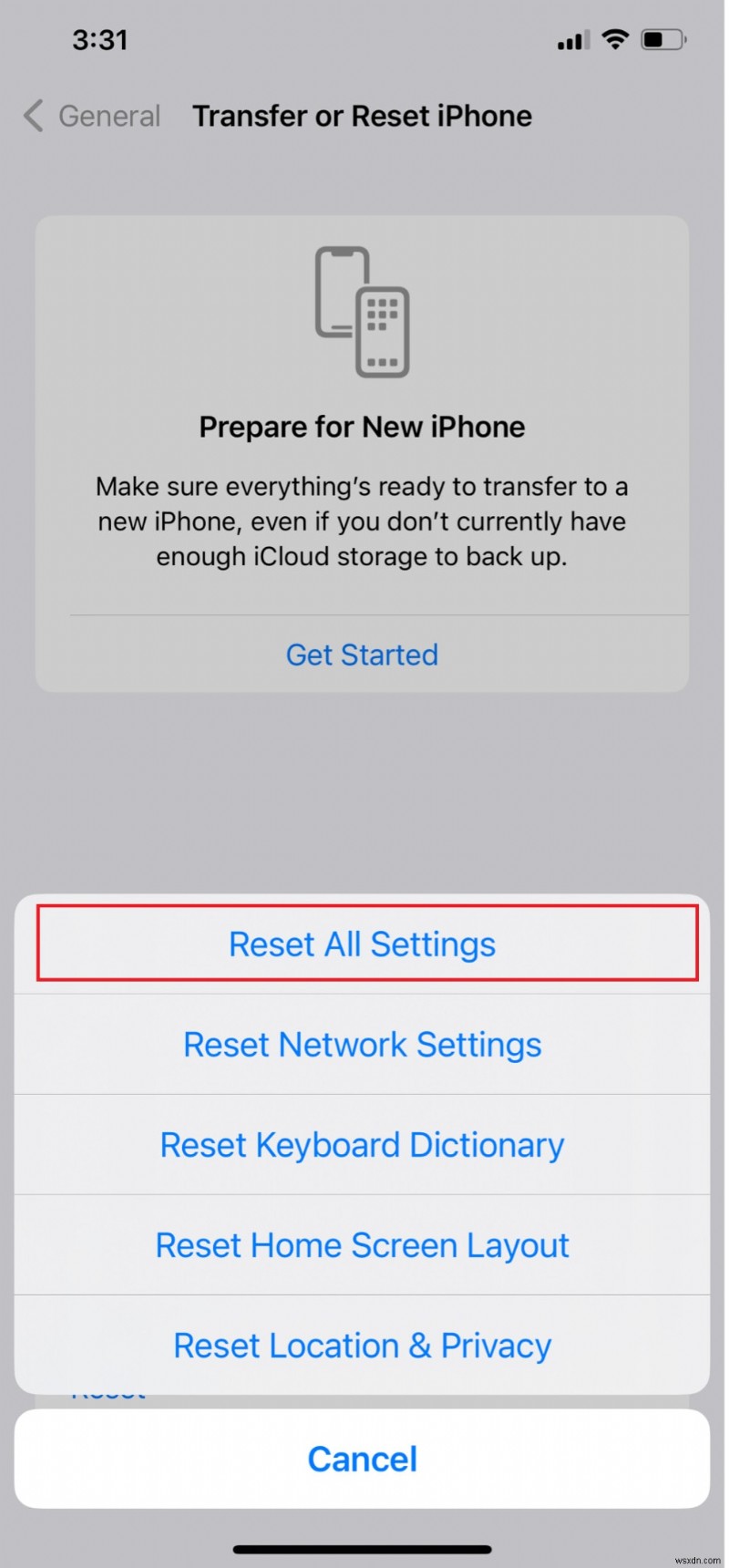 Giải quyết lỗi lưu trữ Zero KB trên iPhone của bạn 