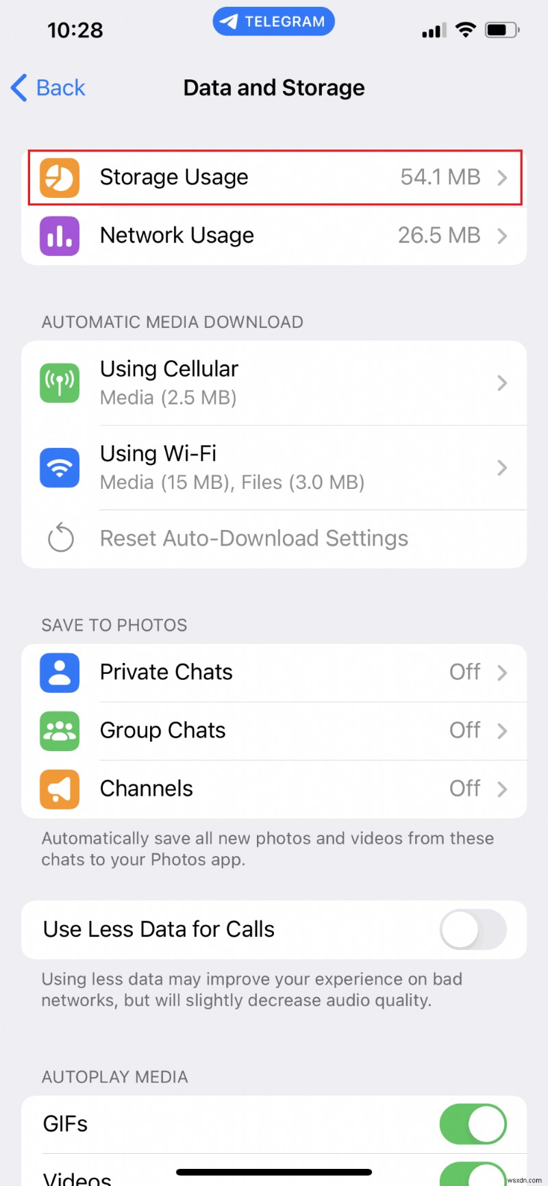 Xóa tệp và dữ liệu Telegram trên iPhone:Hướng dẫn từng bước 