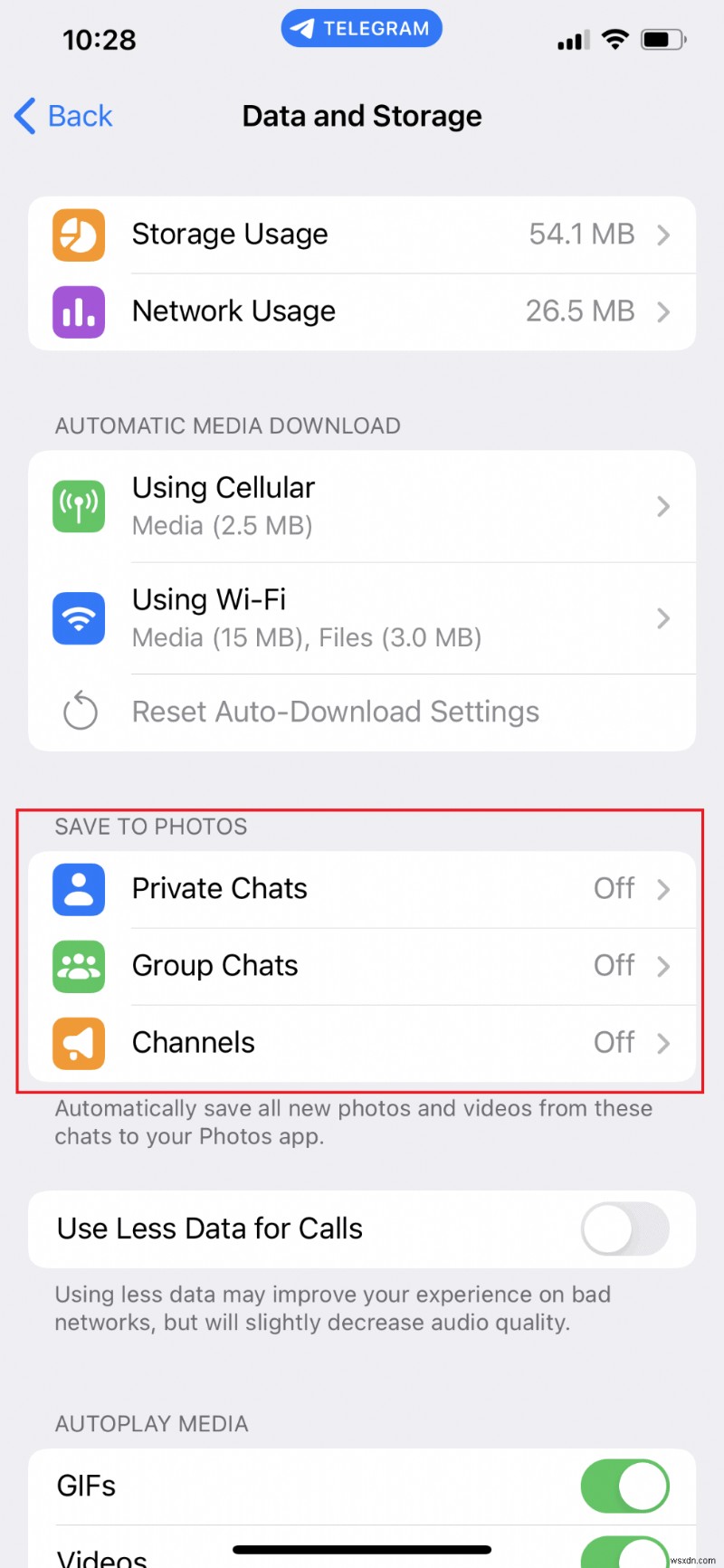 Xóa tệp và dữ liệu Telegram trên iPhone:Hướng dẫn từng bước 