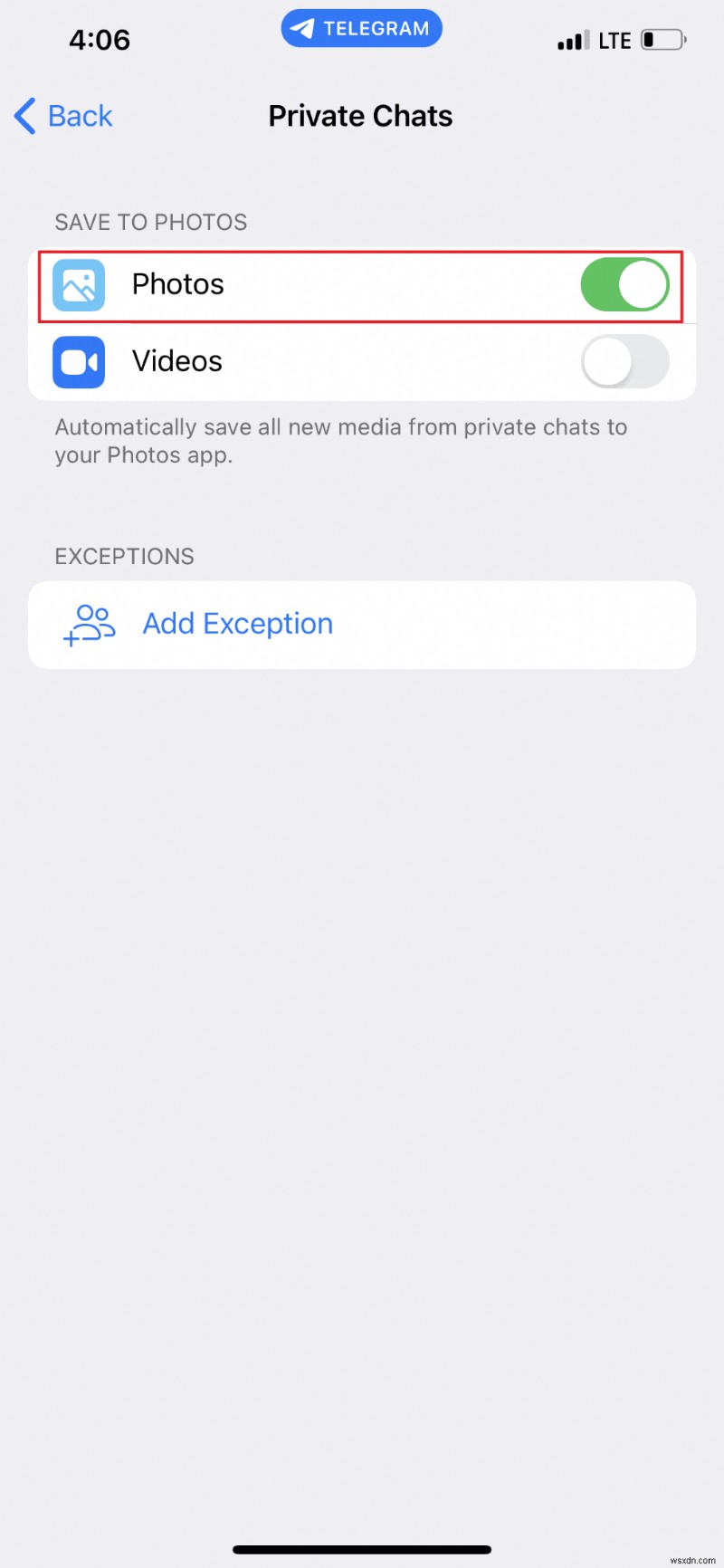 Xóa tệp và dữ liệu Telegram trên iPhone:Hướng dẫn từng bước 