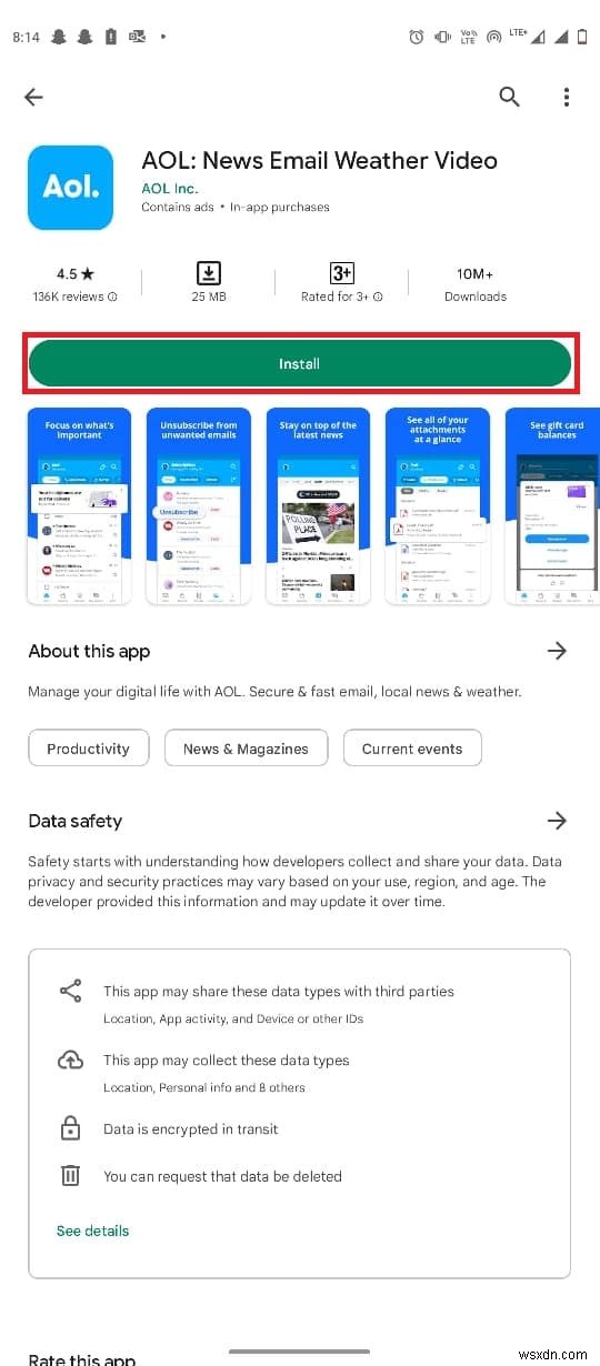 Cách giải quyết sự cố AOL Mail trên Android và iOS – 14 cách khắc phục đã được chứng minh