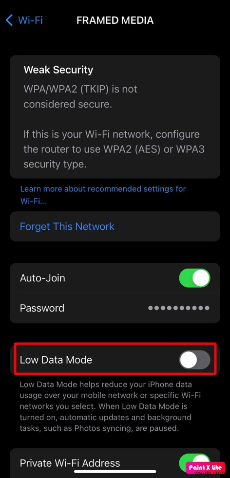 Cách tắt Chế độ dữ liệu thấp trên iPhone của bạn 