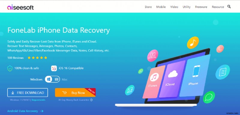 19 ứng dụng khôi phục ảnh iPhone hàng đầu:Khôi phục hình ảnh bị mất nhanh chóng 