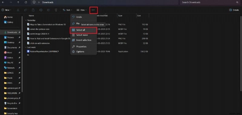 Nắm vững phím tắt  Chọn tất cả  của Windows 11:Hướng dẫn nhanh 