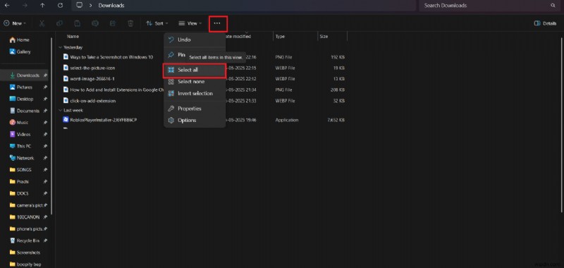 Nắm vững phím tắt  Chọn tất cả  của Windows 11:Hướng dẫn nhanh 