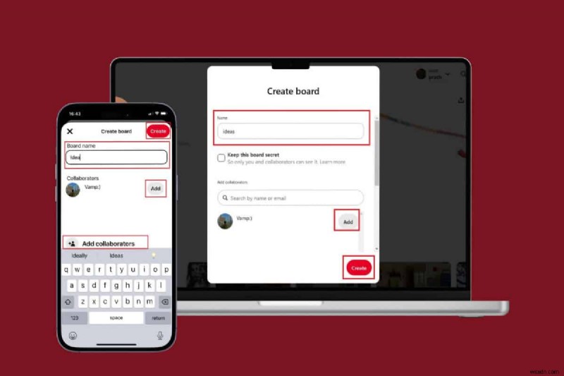Tạo bảng Pinterest cộng tác:Hướng dẫn từng bước 