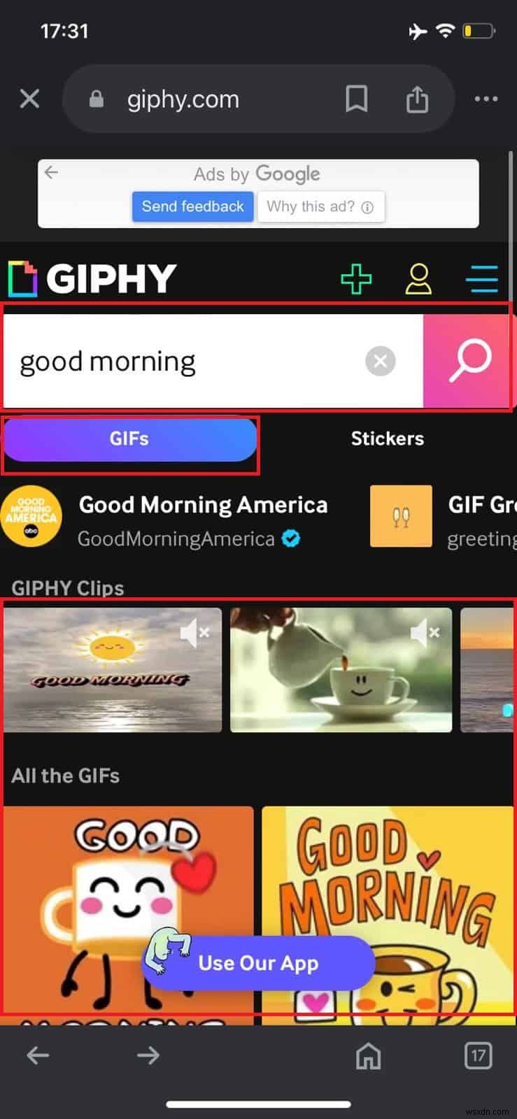 Hướng dẫn từng bước để tải xuống ảnh GIF động cho mọi dịp