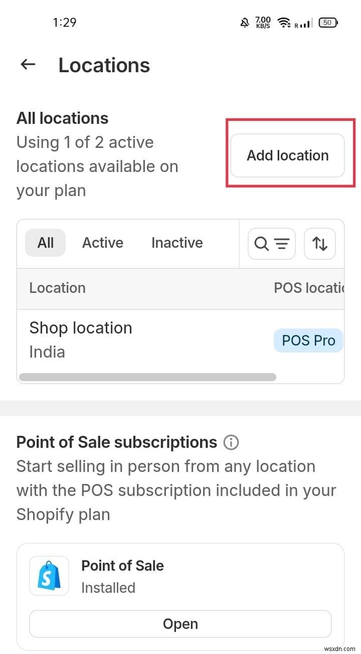 Thêm vị trí cửa hàng thực tế vào Cửa hàng Shopify của bạn – Hướng dẫn từng bước
