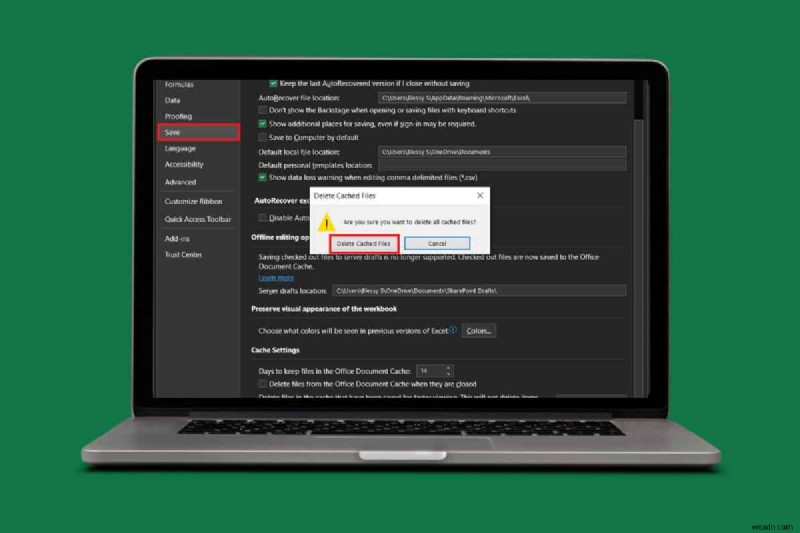 Hướng dẫn từng bước:Xóa bộ đệm Excel trên Windows 10 để tăng hiệu suất 