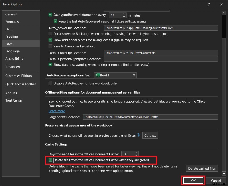 Hướng dẫn từng bước:Xóa bộ đệm Excel trên Windows 10 để tăng hiệu suất 