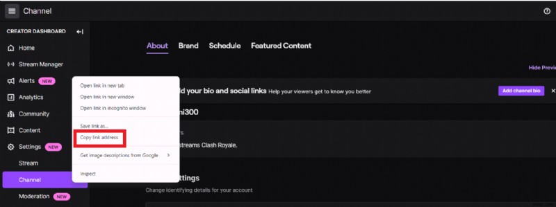 Sao chép và chia sẻ liên kết Twitch trên Windows và Android – Hướng dẫn từng bước 