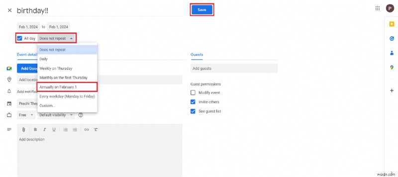Không bao giờ quên sinh nhật nữa:Cách thêm sinh nhật vào Lịch Google 
