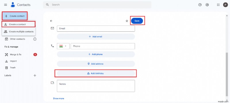 Không bao giờ quên sinh nhật nữa:Cách thêm sinh nhật vào Lịch Google 