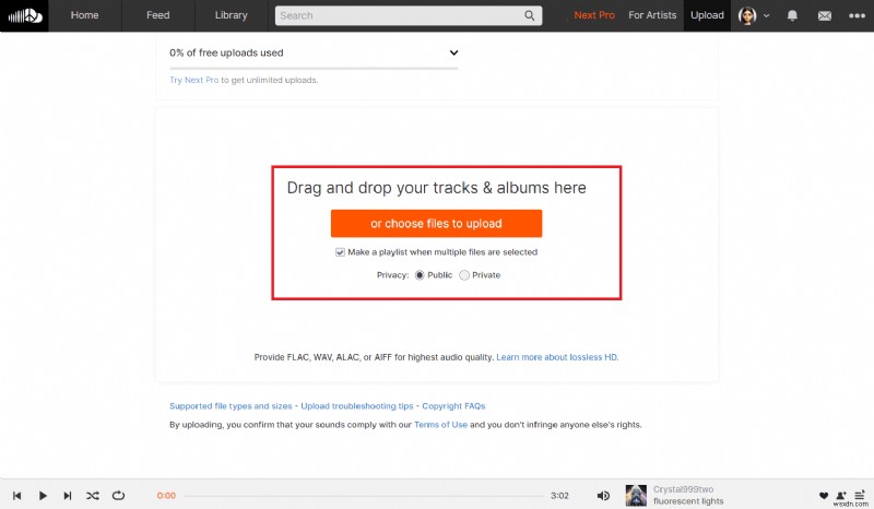 Được nổi bật trên Danh sách phát gây chú ý của SoundCloud:Hướng dẫn từng bước 