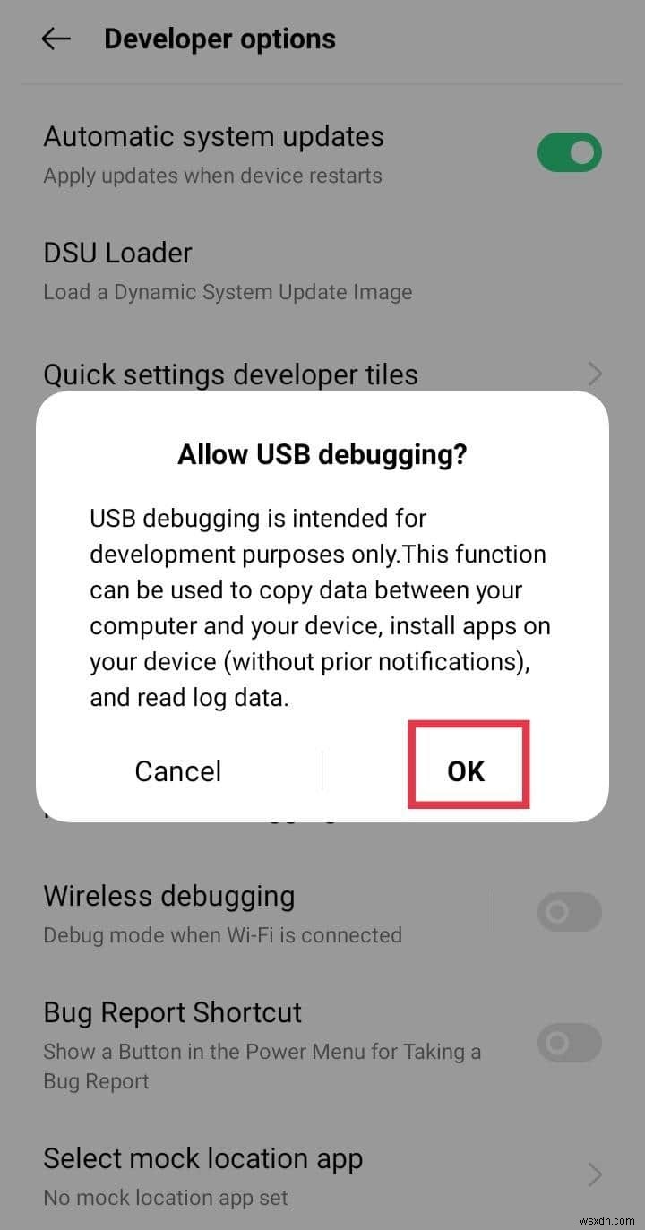 Hướng dẫn từng bước:Bật gỡ lỗi USB trên thiết bị Android của bạn một cách an toàn 