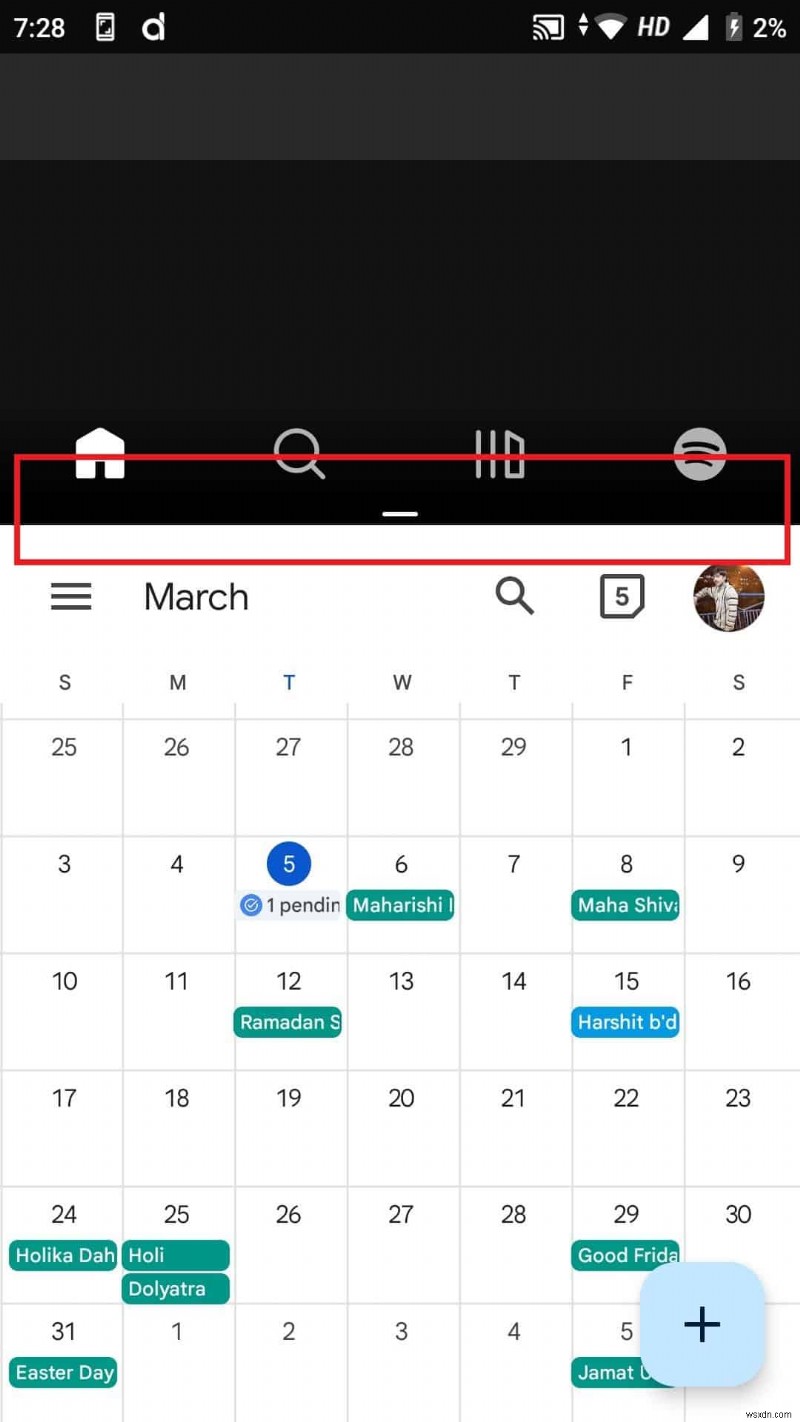 Dễ dàng tắt Chế độ chia đôi màn hình trên điện thoại Android 