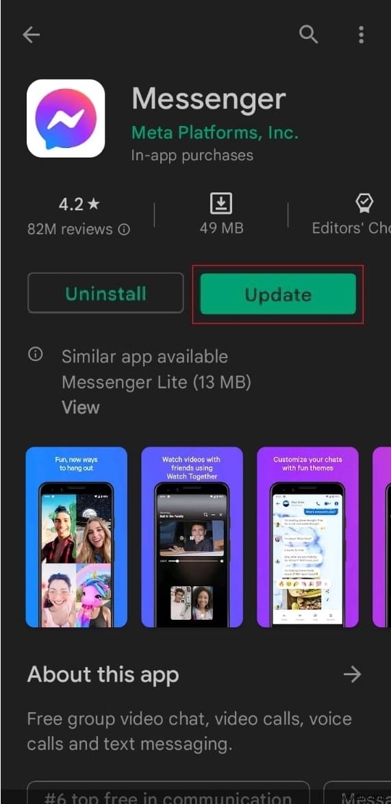 Khắc phục ghi chú Messenger không hiển thị:Giải pháp từng bước 