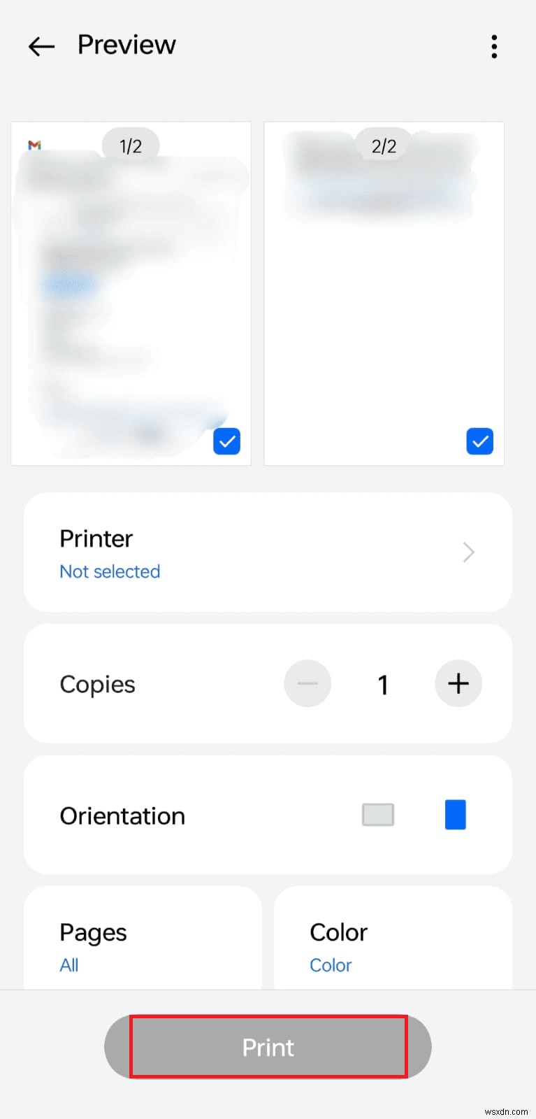 In email trực tiếp từ điện thoại của bạn:Hướng dẫn từng bước
