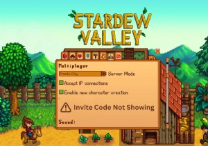 Khắc phục sự cố về mã mời của Stardew Valley – Giải pháp nhanh chóng và dễ dàng 
