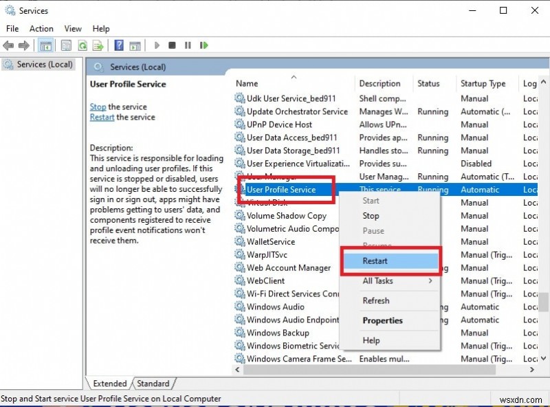Khắc phục lỗi  Không thể tải được hồ sơ người dùng  của Windows 10/11 – Giải pháp nhanh chóng và đáng tin cậy 