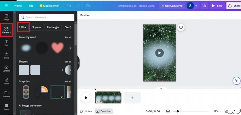 Làm mờ nền Canva:Hướng dẫn từng bước cho ảnh, video và khuôn mặt