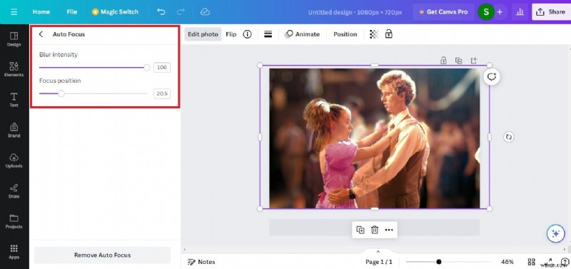 Làm mờ nền Canva:Hướng dẫn từng bước cho ảnh, video và khuôn mặt