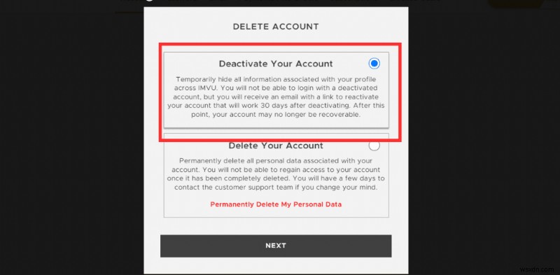 Hướng dẫn từng bước để xóa tài khoản IMVU của bạn