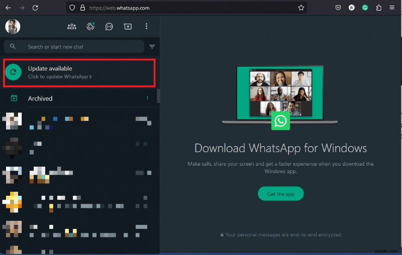 Cách giải quyết sự cố sao chép-dán trên web WhatsApp – Khắc phục từng bước 
