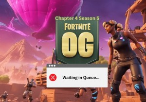 Giải quyết thời gian chờ hàng đợi trong Fortnite Chương 4 Phần 5 OG – Hướng dẫn khắc phục nhanh 