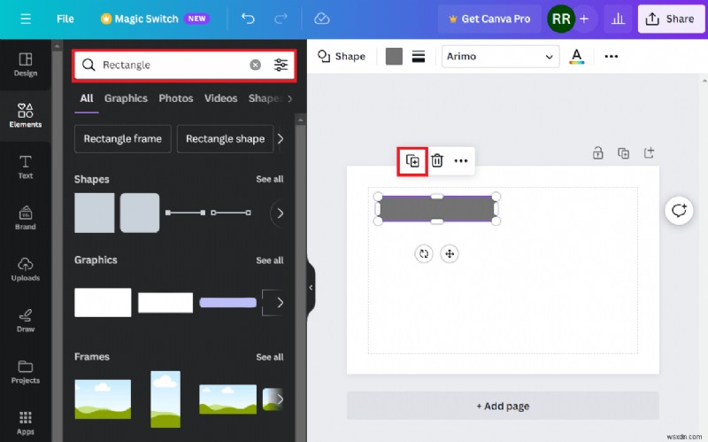 Bảng Canva chính:Hướng dẫn từng bước để chèn và chỉnh sửa 